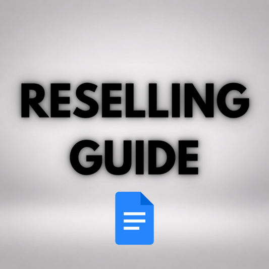 RESELLING GUIDE